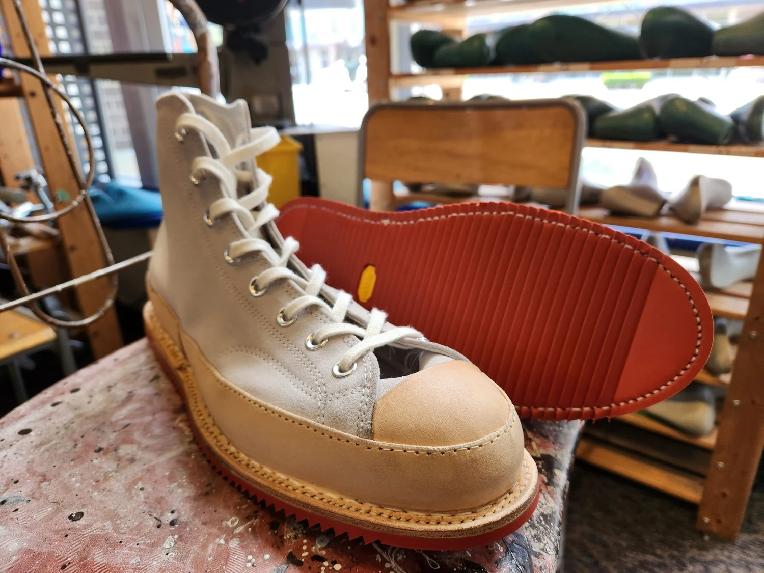 Upcycled sneakers